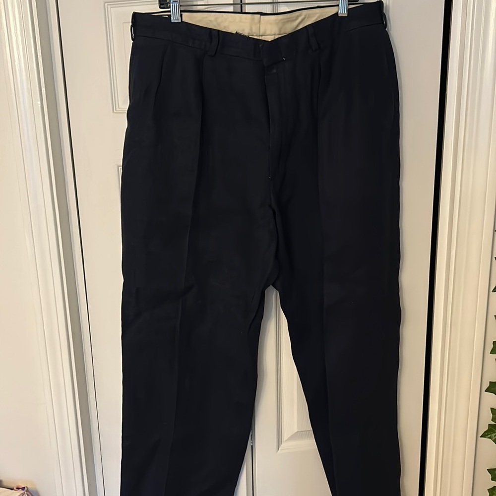 Polo Ralph Lauren Navy Linen men’s pants 36x32